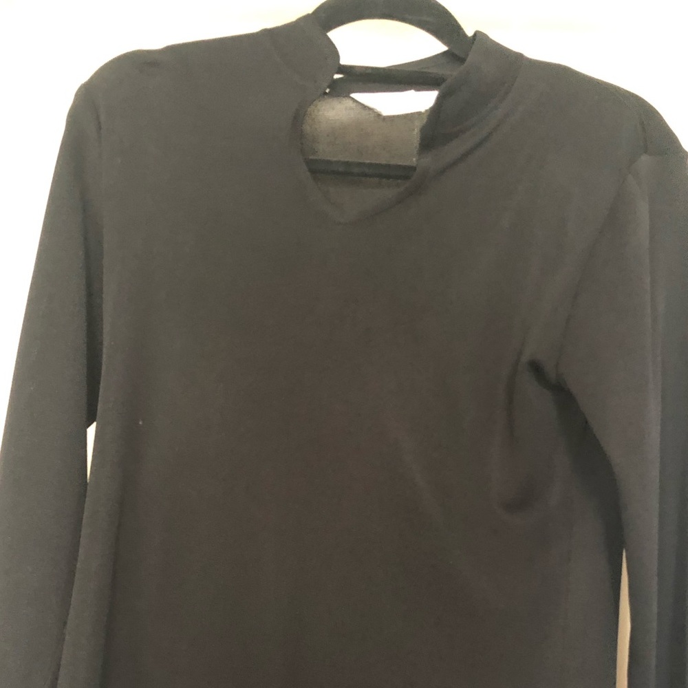 Misook black blouse